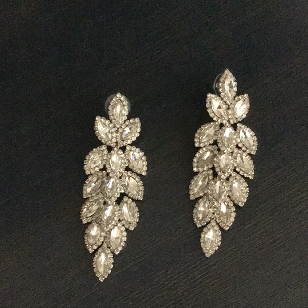 Fancy silver earrings